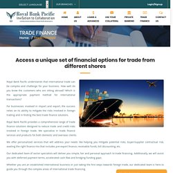 Trade Finance - Royal Bank Pacific