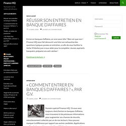 Métiers de la finance - Finance-HQ / Le Temps - Crise : La Maléd