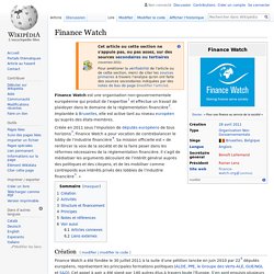 Finance Watch - Wikipédia
