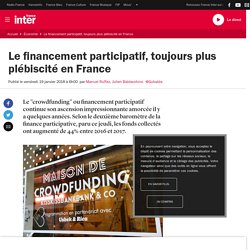 Le financement participatif, toujours plus plébiscité en France