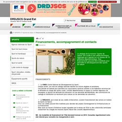 Financements, accompagnement et contacts - DRDJSCS Grand Est