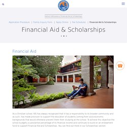 Financial Aid & Scholarships
