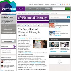 The Scary State of Financial Literacy in America