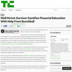 Wall Street Survivor Gamifies Financial Education With Help From Bunchball