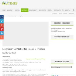 Feng Shui Your Wallet for Financial Freedom