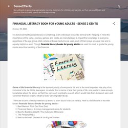 FINANCIAL LITERACY BOOK FOR YOUNG ADULTS - SENSE 2 CENTS