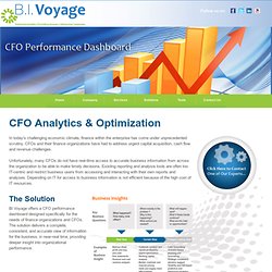 Financial Analytics CFO Dashboard Financial Reporting CFO Performance Dashboard