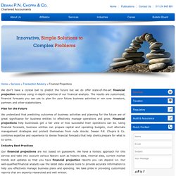 Financial Projection Service – Dewan P.N. Chopra & Co.