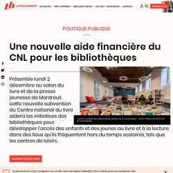 Une nouvelle aide financière du CNL pour les bibliothèques