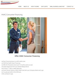 HVAC Consumer Financing
