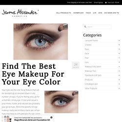 Find The Best Makeup For Your Eye Color
