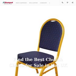 How to Find the Best Church Chairs for Sale in the UK