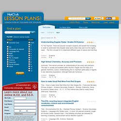 Find a Lesson Plan