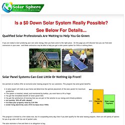 Find Solar Contractors Today