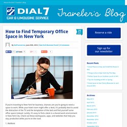 How to Find Temporary Office Space in New York