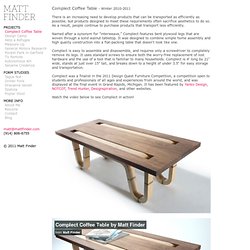 Matt Finder - Complect Coffee Table
