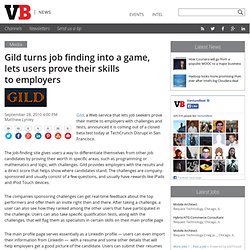 Gild turns job finding into a game, lets users prove their skills to employers