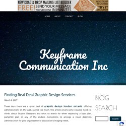 Finding Real Deal Graphic Design Services