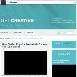 Finding Royalty Free Music for Your Videos