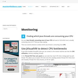 Finding which Java threads are consuming your CPU