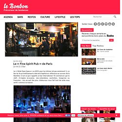 Le « Fine Spirit Pub » de Paris