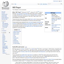 Bill Finger