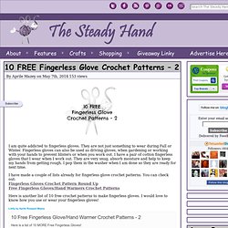 10 FREE Fingerless Glove Crochet Patterns - 2