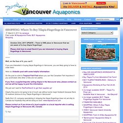 Vancouver Aquaponics - Vancouver, Canada's Aquaponics Online Resource