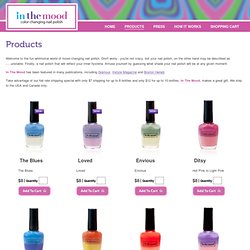 In The Mood - Fingernail Color Changing Nail Polish - StumbleUpon