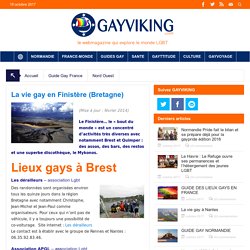 GAYVIKING le webmagazine qui explore le monde Gay et Lesbien