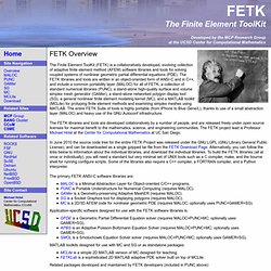 The Finite Element ToolKit (FETK)