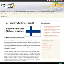 La Finlande (Finland) - Business Culture (FR)