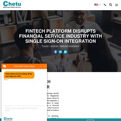 FinTech Powerhouse Enlist Chetu for Single Sign On Platform