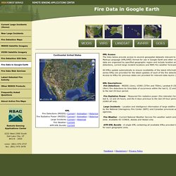 Fire Data in Google Earth