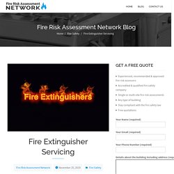 Fire Extinguisher Servicing