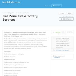 Fire Zone Fire & Safety Services - JustAskMe