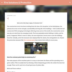 Fire Solutions & Protection