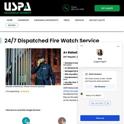 #1 Fire Watch Service - Hot Work - Fire Guards