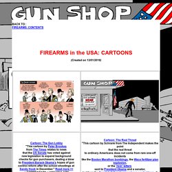 Firearms in the USA: Cartoons