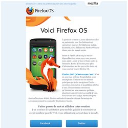 Firefox & Vous