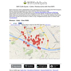 Firenze - Italy - Free WiFi Spots