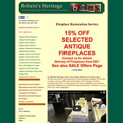 Fireplace Restoration Service