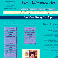 First Animation Art - Cedar Rapids, Iowa