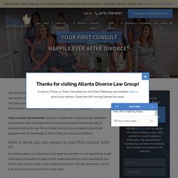 Your First Consult - Atlanta Divorce Law Group