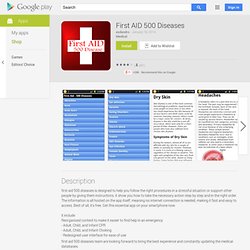 First AID 500 Diseases