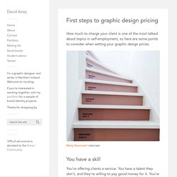 First steps to graphic design pricing
