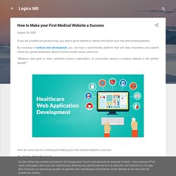 How to Make your First Medical Website a Success