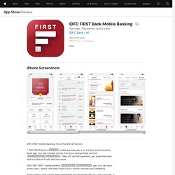 ‎IDFC FIRST Bank Mobile Banking on the App Store