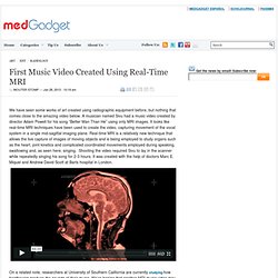 First Music Video Created Using Real-Time MRI