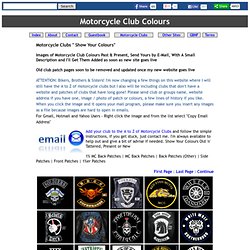 Motorcycle Club Colours and Patches